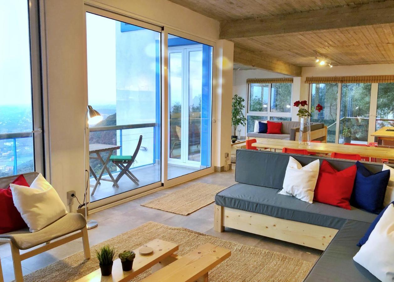 House Sienna Of Villa Intaba Best Views Corfiot Riviera Corfu Island Greece Contemporary Design Pool With Spectacular Sea Views Close To Ipsos Beach Pyrgi  Exterior foto